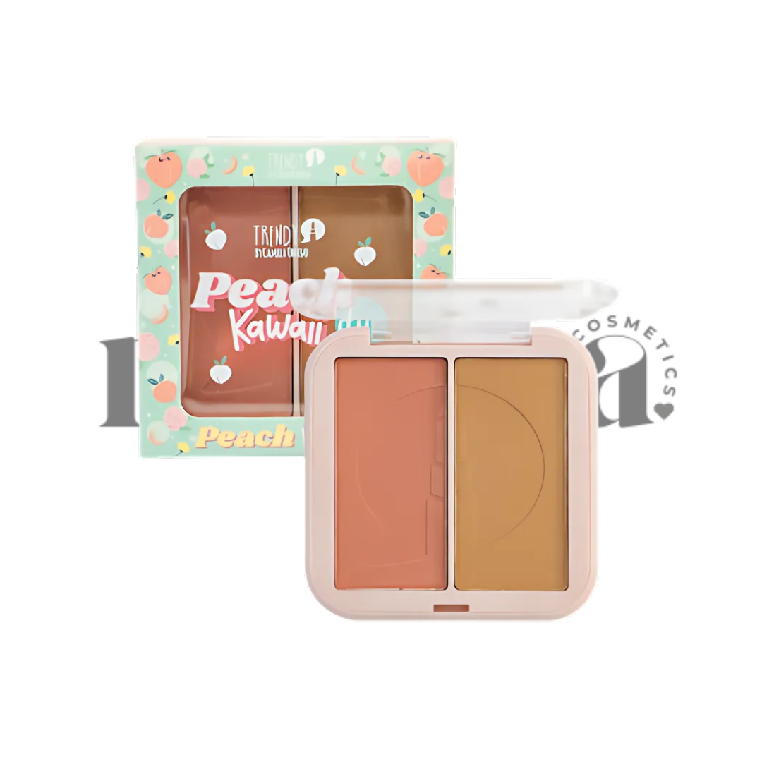 Rubor Y Contorno Peach Kawaii Duo DEFECTUOSO